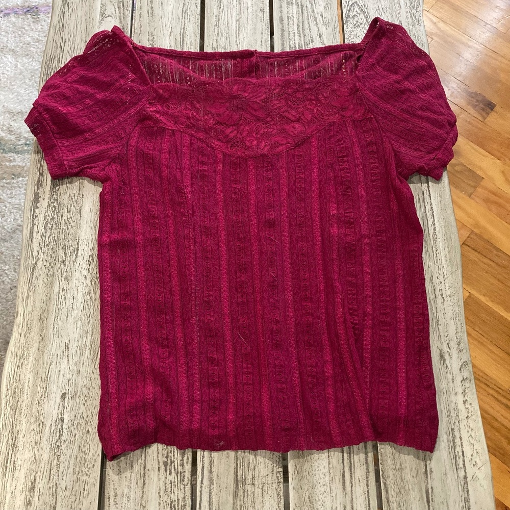 Magenta Top